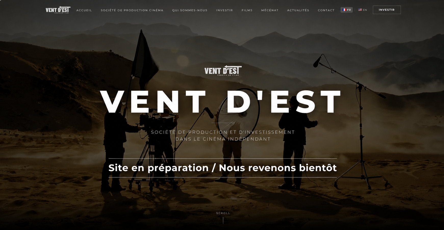 Vent d'Est Films – Site en préparation